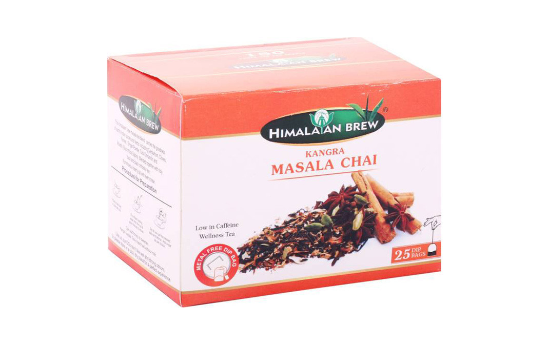 Himalayan Brew Kangra Masala Chai   Box  25 pcs